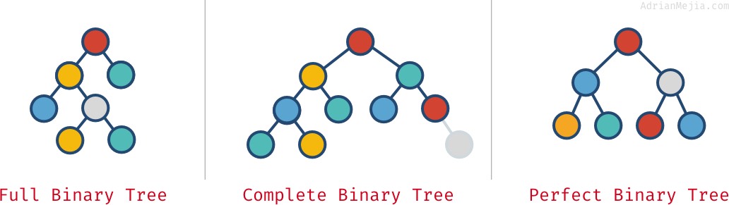 Complete Vs Full Vs Perfect Tree